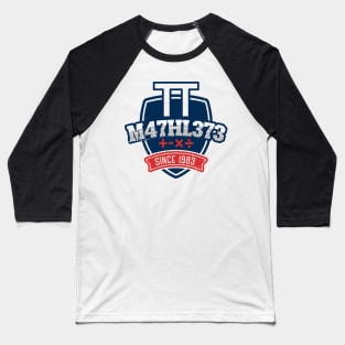 Mathlete Colored Baseball T-Shirt